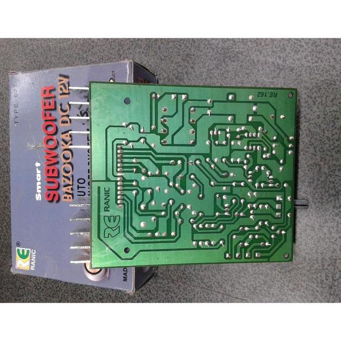 Expert- Kit Subwofer 12volt BAZOKA Smatr auto on off Tipe677