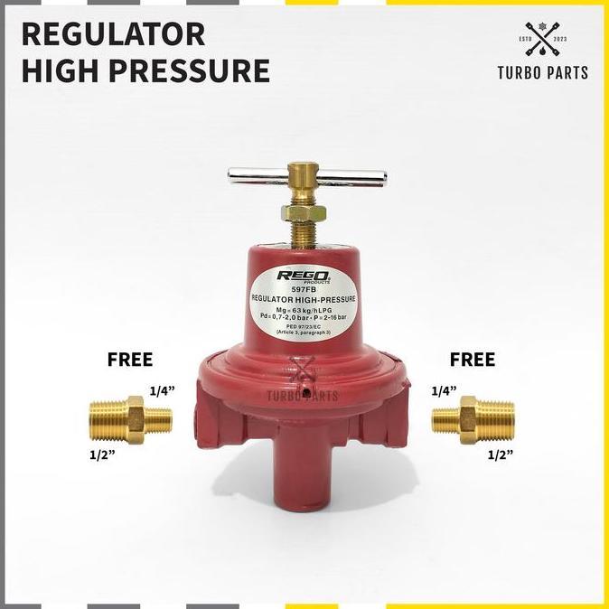Regulator High Rego - Regulator Kompor High Pressure