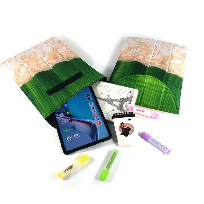 Pluffy Laptop Notebook Up To 14 Inch Slim Case Puffy Shrelo Tablet Sleeve Motif Tempe Mentah Bungkus