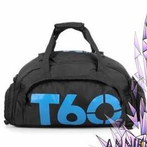 Tas Ransel Duffel Gym Trafel Bag Uni Daily Sporty Canvas Material Adjustable Strap Large Kompartemen