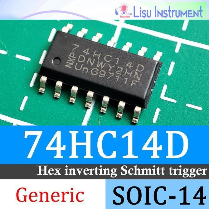 SN74HC14DR 74HC14D 74HC14 SOP14 HEX INVERTING SCHMITT TRIGGER