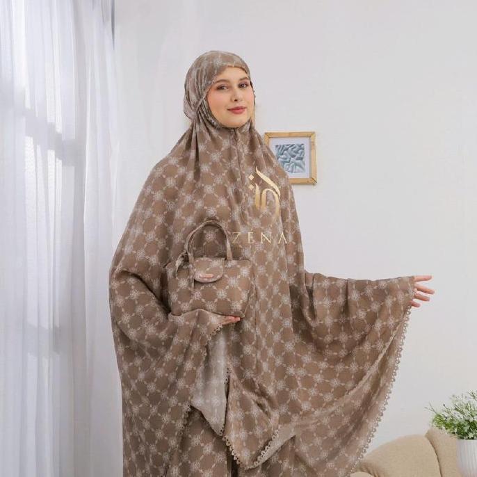 Syukron- Mukena Dewasa Jenaira Silk Premium By Zena
