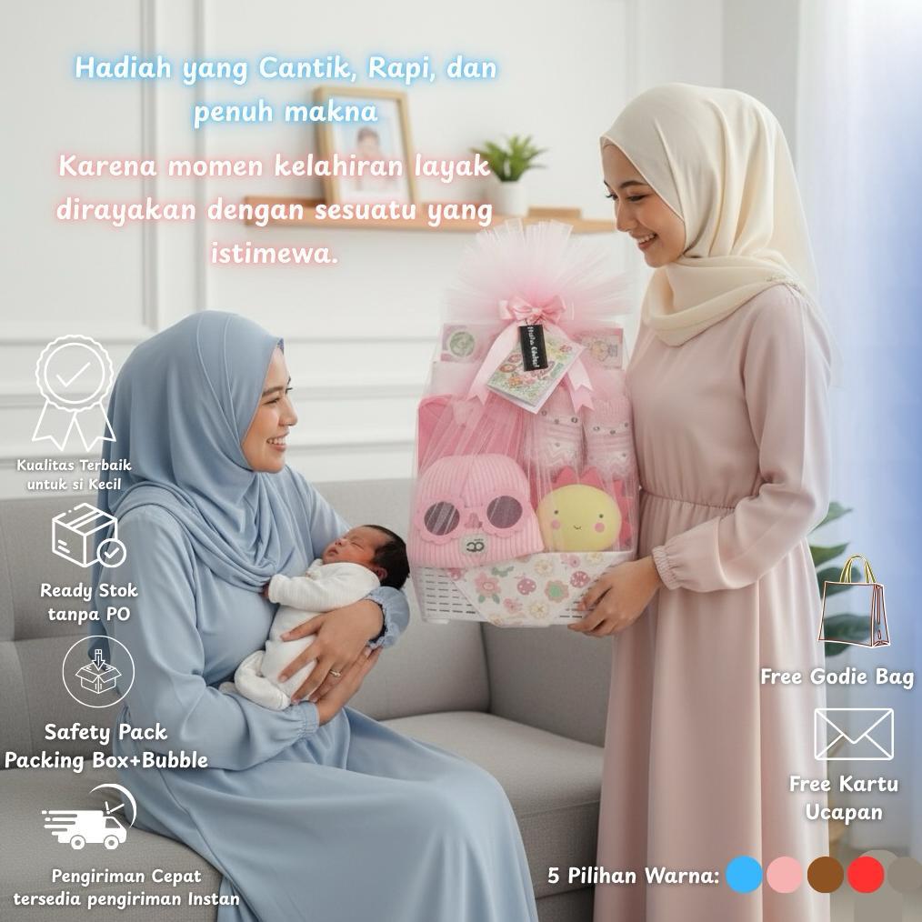 Terbaru Kado Lahiran Bayi / Parcel Kado Lahiran / Parcel Baby / Hampers Baby Newborn / Kado Bayi Lak