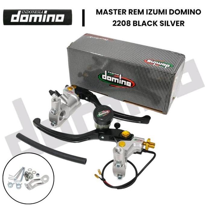 Master Rem Izumi Domino Plus Tabung Smoke Set Kiri Kanan Original Universal Motorcycle Kendaraan