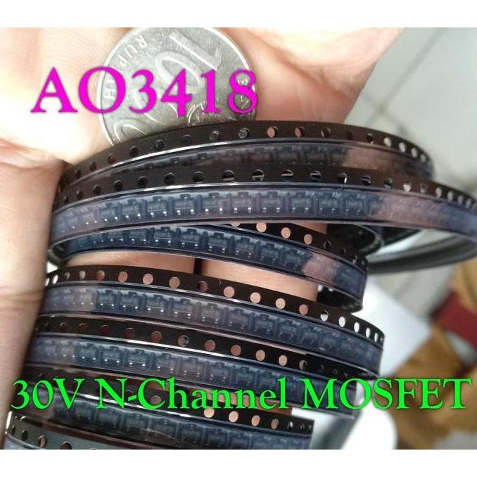AO3418 30V N-CHANNEL MOSFET