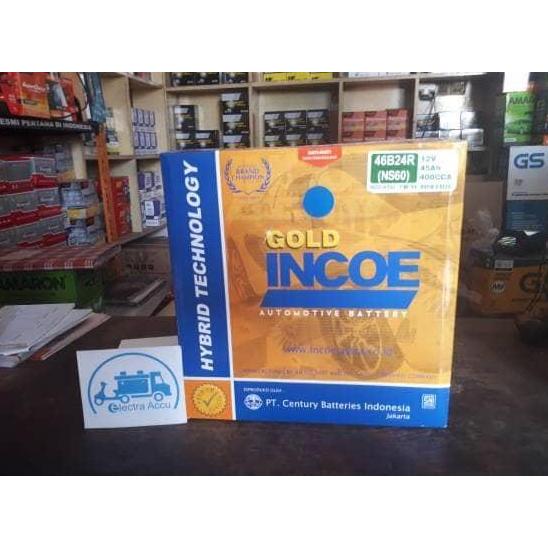 TERLARIS - Aki Mobil Daihatsu Xenia Incoe NS60 aki basah