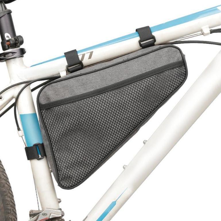 New Promo Tas Frame Segitiga Sepeda/ Triangle Frame Bag Pouch Waterproof Ukuran Besar
