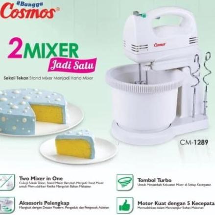 Expert- Mixer Com Cosmos CM 1289 Stand Mixer Cosmos 1289 Mixer Duduk