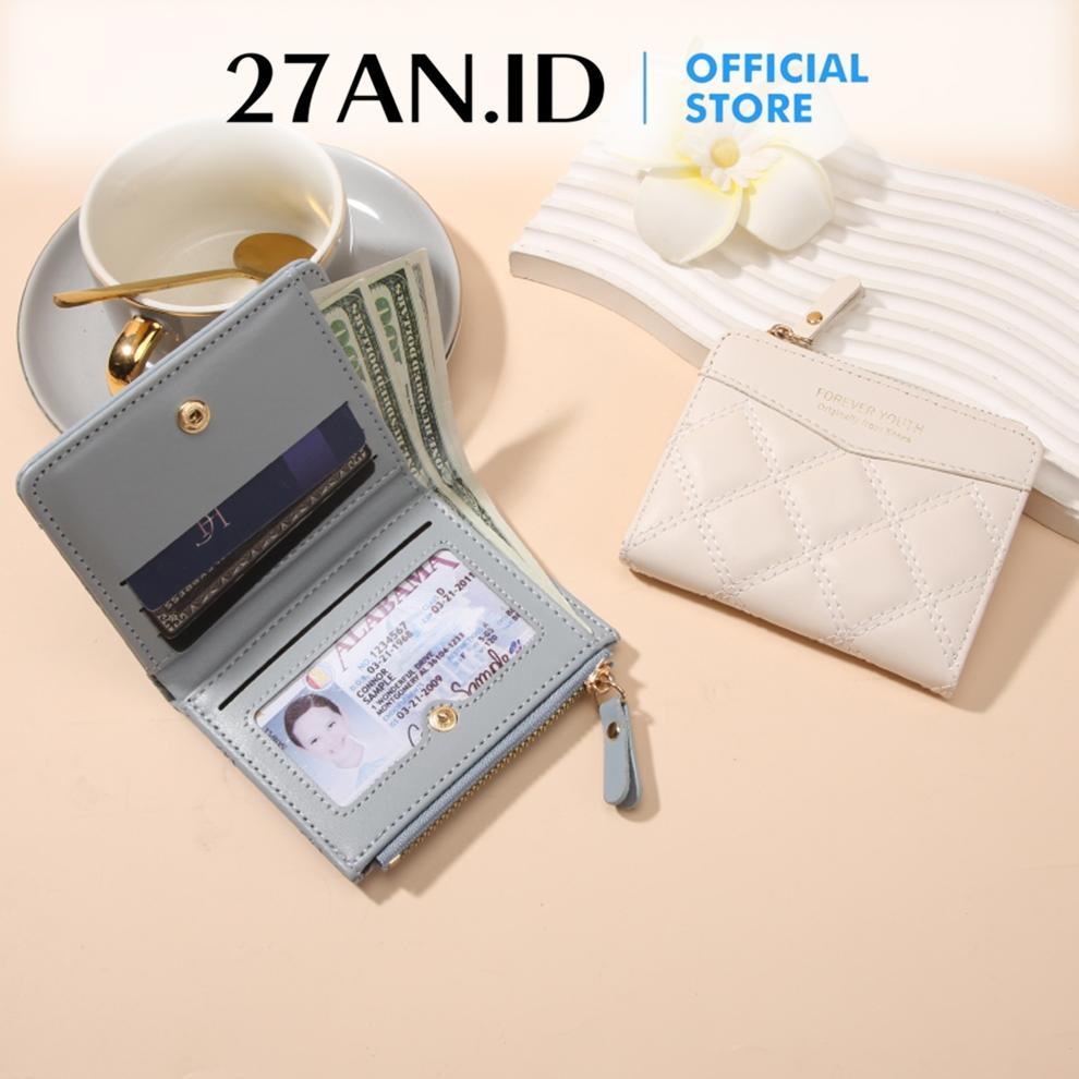 New (27An.Id) Dompet Lipat Kulit Wanita Ac05 Dompet Mini Wallet Dompet Kartu Dompet Wanita