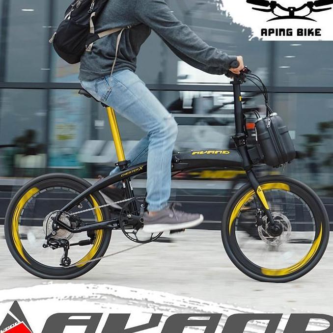 Terlaris Sepeda Avand Chester X 20 Sepeda Lipat Dewasa Folding Bike 20 Inch
