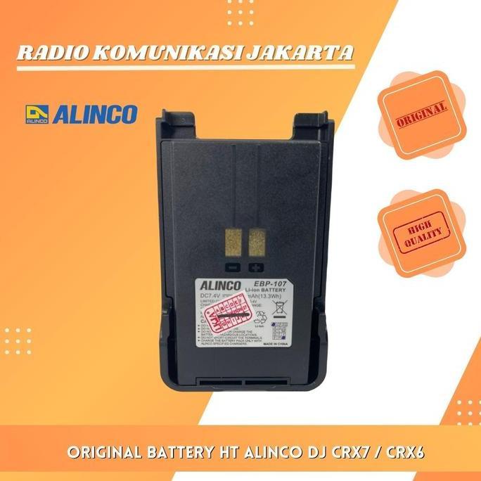 NEW - Original Ori Battery Baterai Batre HT Alinco DJ CRX7 CRX6 EBP107