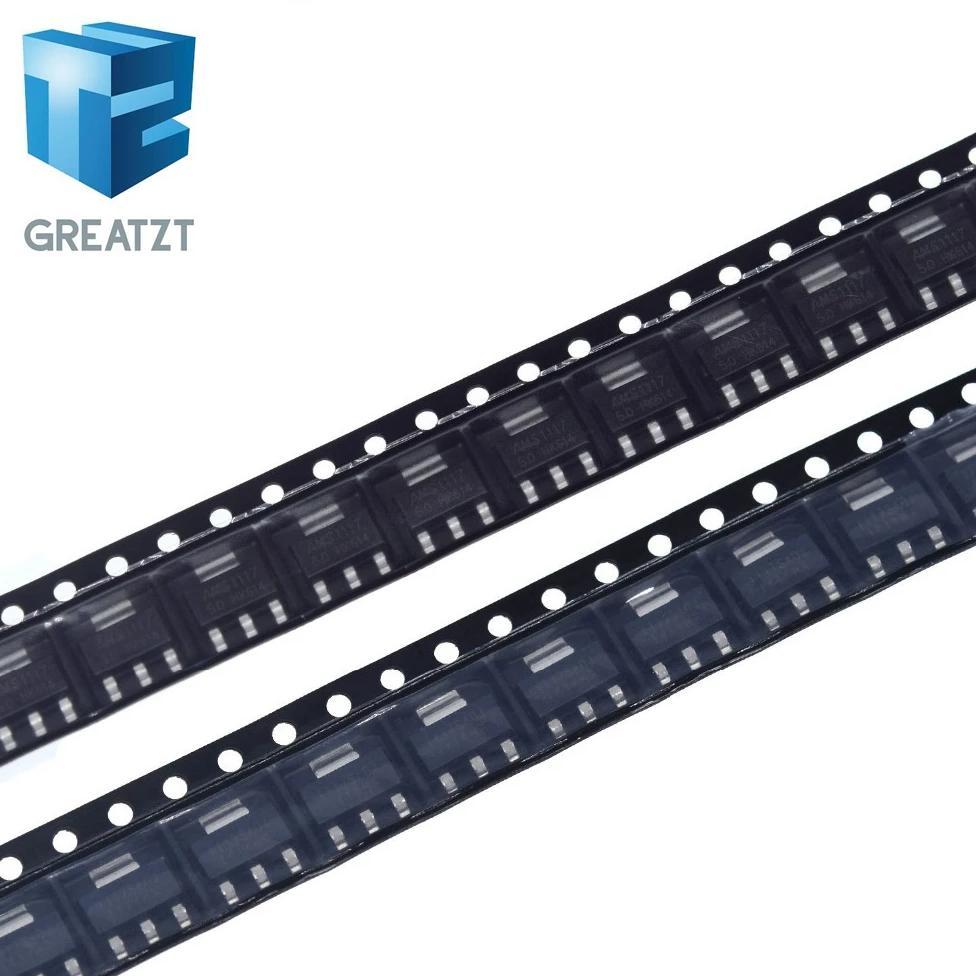 10PCS/LOT AMS1117 series AMS1117-3.3V AMS1117-ADJ AMS1117-1.8V AMS1117-1.2V AMS1117-5.0V AMS1117-2.5