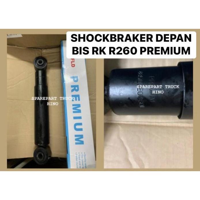 Shockbraker Bus Hino Rk R260 Depan Premium Pn 48500-E0060 Garansi