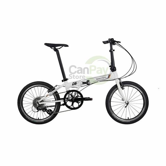 Terlaris Dahon Sepeda Lipat 19 Speed D8 20 Inci - Putih