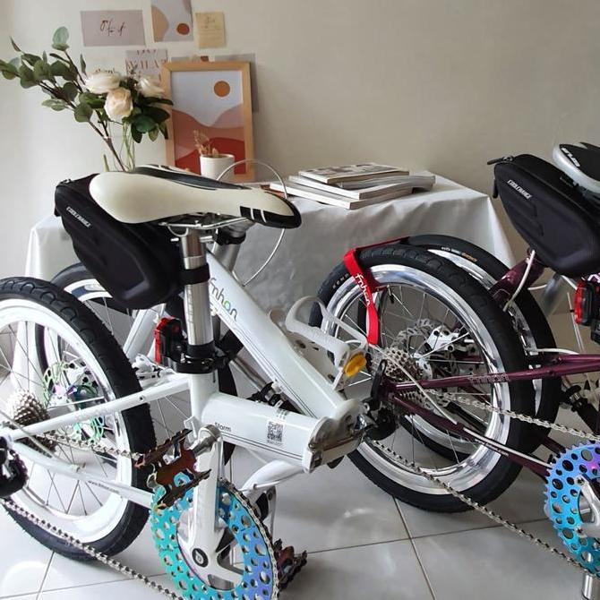 Terlaris Sepeda Lipat Fnhon Storm Custom