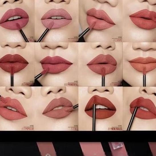Ready kalimantan Make over powerstay transferproof matte lip cream Lipstick Bibir Lipstik Creamy Kos