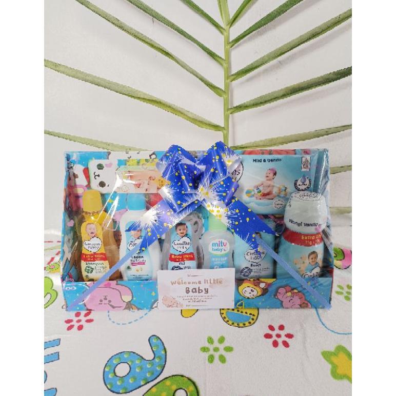 Murah Parcel Bayi/ Kado Bayi/Parcel Baby/Hampers Baby Gift/Perlengkapan Bayi/Kecantikan Bayi/Parpum 