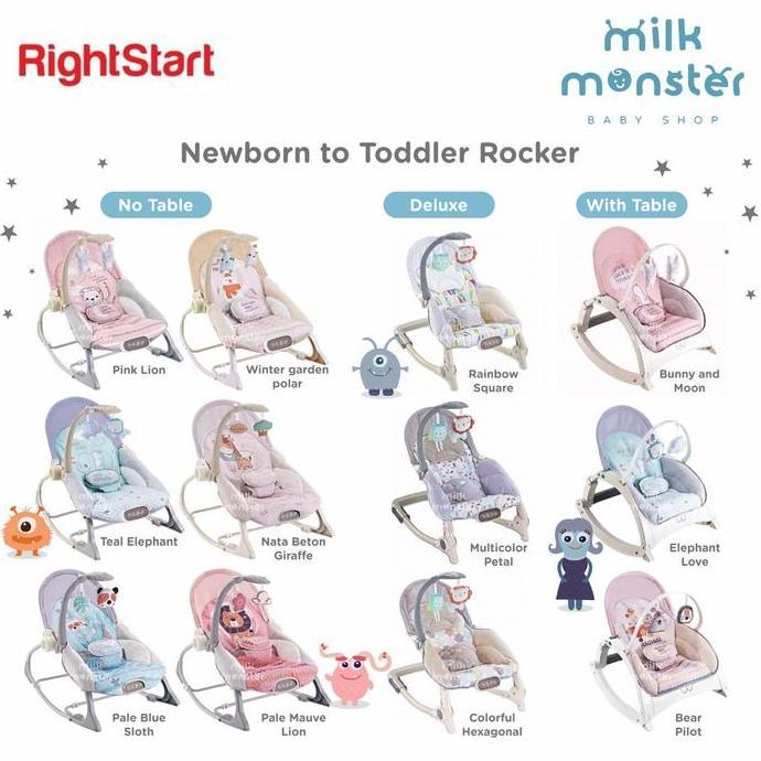 Right Start bouncer 2in1 Portable Rocker / baby bouncer
