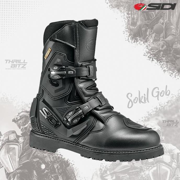 SIAPKIRIM Sepatu Sidi Mid Adventure 2 Goretex Boots - Black READY STOCK