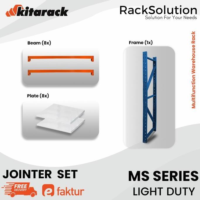 KITARACK MJ1520 JOINTER Rack Gudang 2 Meter Multifungsi P. 1.5 Meter Promo