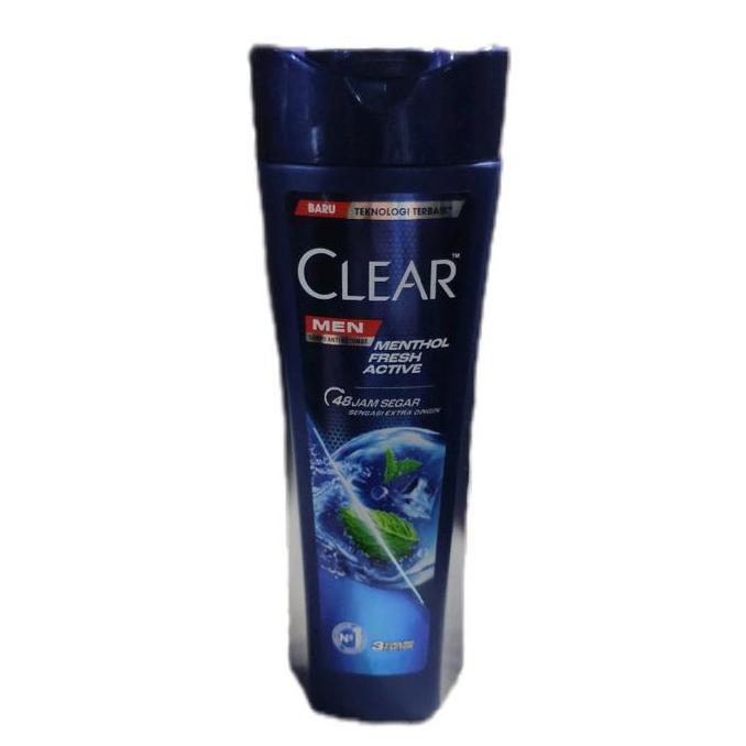 shampoo clear men  menthol 340ml
