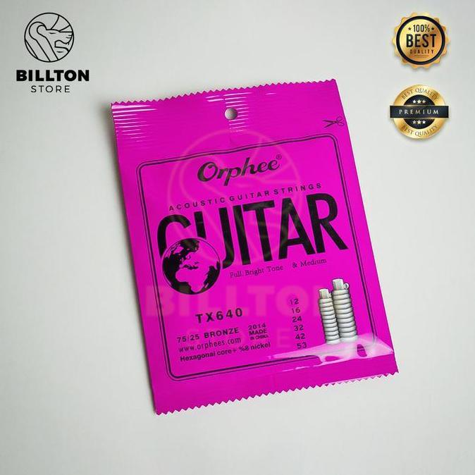 Senar Gitar Akustik Orphee / Senar Orphee Kualitas Premium / Orphee