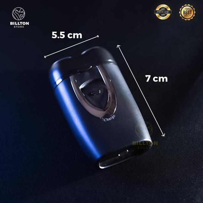 Alat Cukur Elektrik Close Cut Shaver Pria / Alat Cukur Bulu Halus 4D Touch Shaver