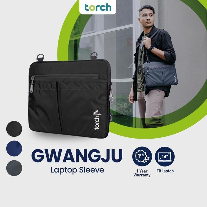 Bag- Torch Tas Selempang Laptop Anti Air - Sling Bag Laptop Slevee Gwangju