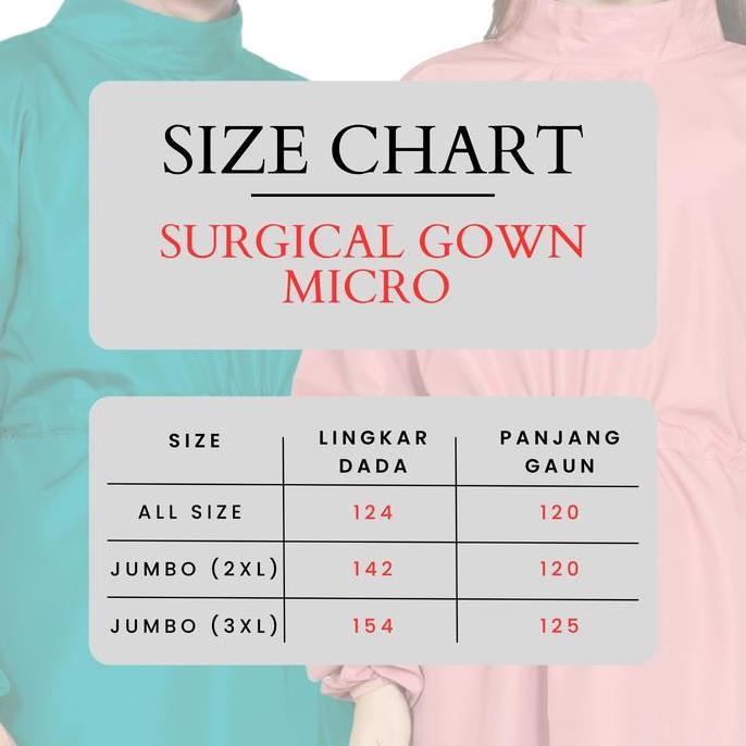 New- Surgical Gown / Apd Surgical Gown - Jumbo Size