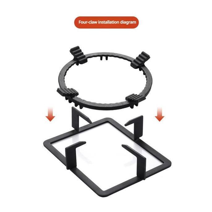 Sks- Tatakan Kompor Gas Dudukan Kompor Gas Anti Angin Kompor Gas Bahan Besi Kompor Gas Origina Alas 