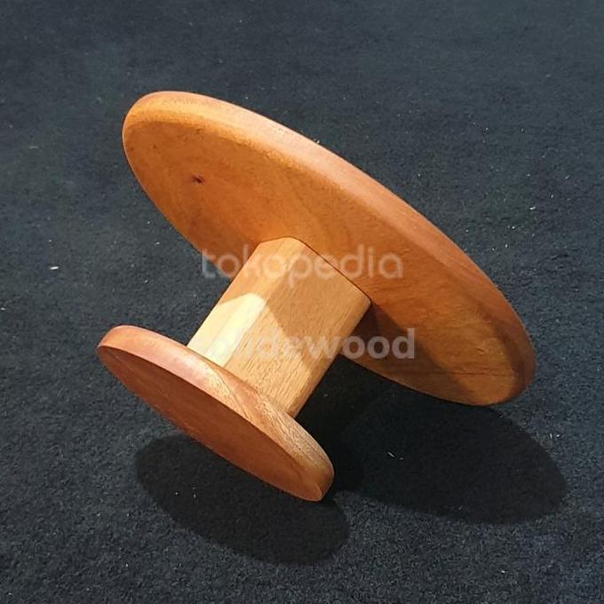 New- Rin Cake Stand Kayu 20Cm 22Cm 24Cm 26Cm Tatakan Display Kue