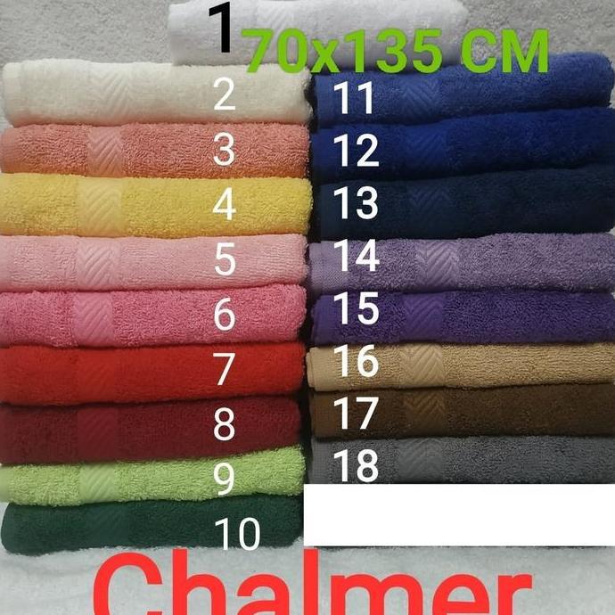 Handuk Chalmer mandi dewasa 70x140