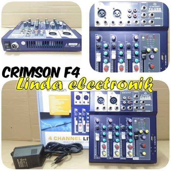 MIXER CRIMSON F4 USB 4channel