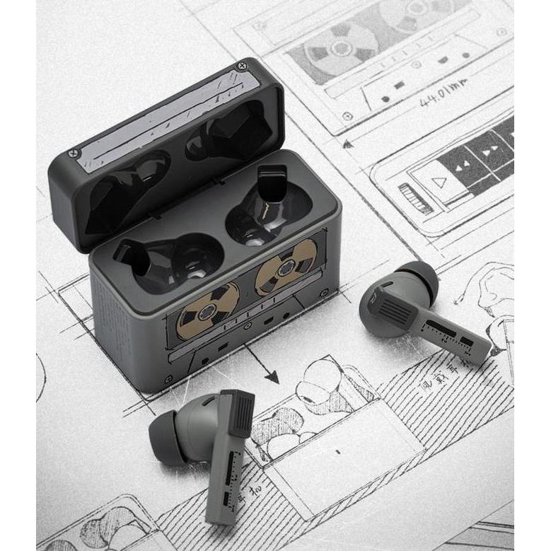 Azrilbagusshop - Moondrop Golden Ages 2 Planar Hifi Ldac Anc Tws Earphone