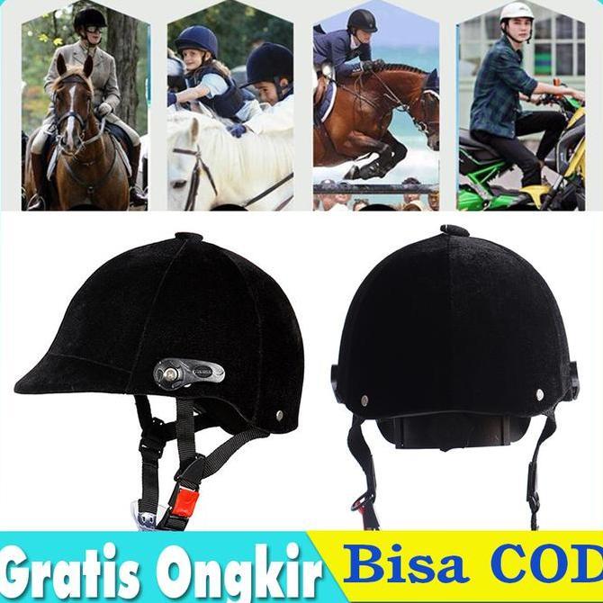 Horse Riding Helmet Pria & Wanita Helm Berkuda Horse Riding Equestrian