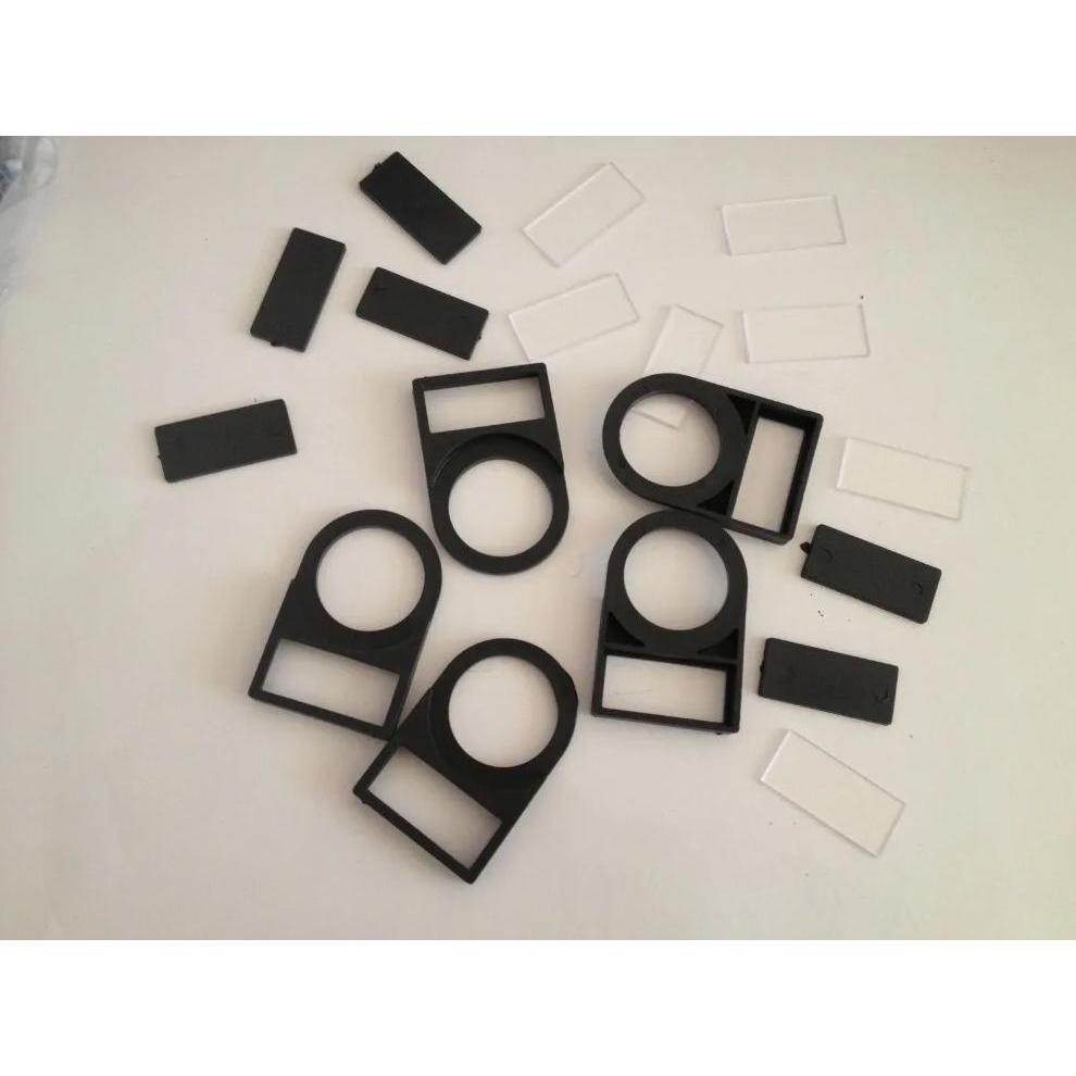 50pcs Push Button Mounting Push button Switch Panel Label Frame 22mm