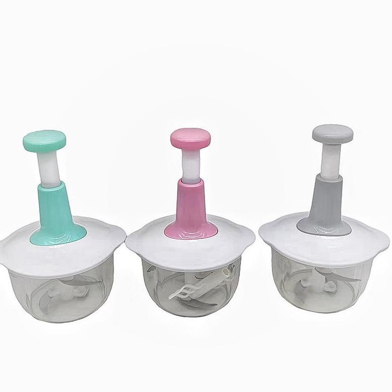 terbaru blender daging chopper manual / chopper tekan / alat penggiling daging /  blender serbaguna