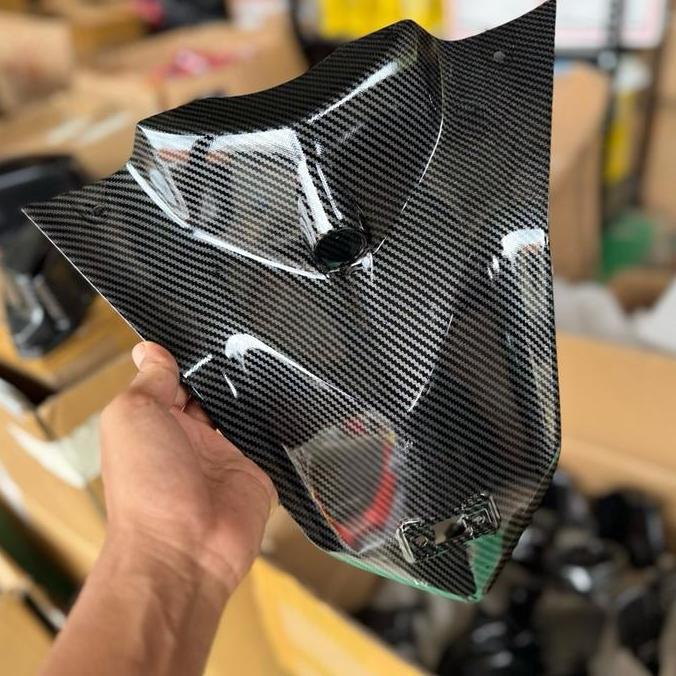 Dasi Aeorx New Carbon Glosy / Dasi Aerox Connected Carbon Celup Black Motor Motorcycle