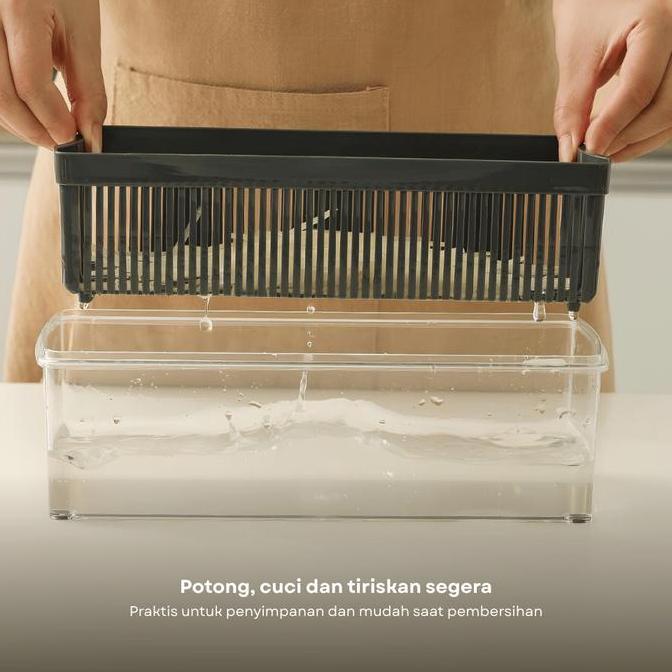 NEW PRODUCT [EXCLUSIVE AMELIAKHYAR] FUNNYCOOK PARUTAN SAYUR 16IN1 PEMOTONG SERBAGUNA KITCHENWARE ALA