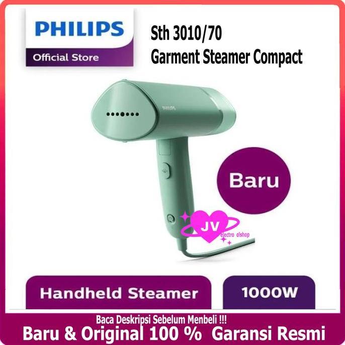 PHILIPS STH3010/70 Handheld Steamer Philips Setrika Uap -Setrika Lipat