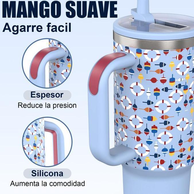 Tempflask Botol Minum Tumbler Termos Portable Stainless Steel Handle 2in1 Vacuum Insulated Gelas Mob