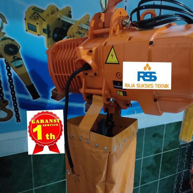 ELECTRIC CHAIN HOIST 1 TON 6 METER NAGASAKI JAPAN