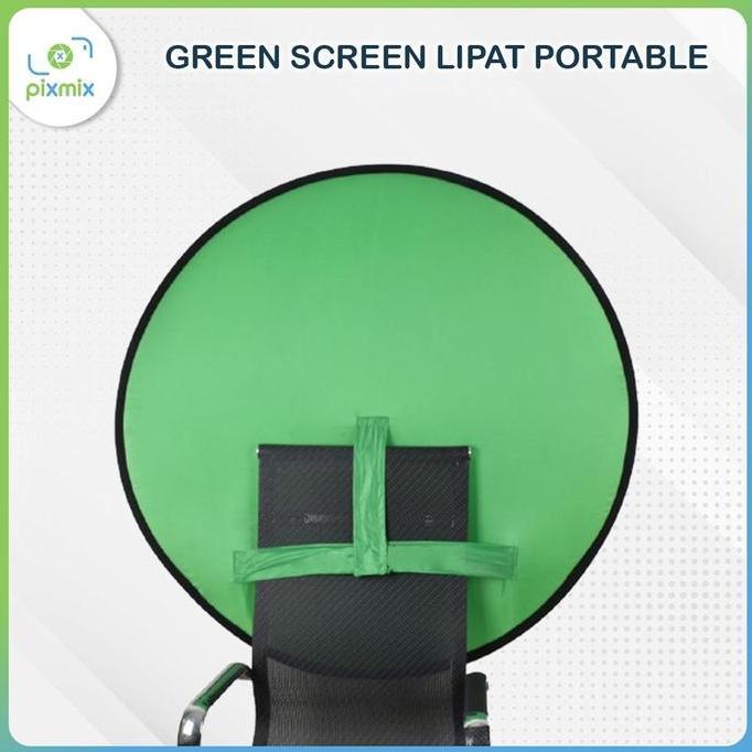 Green Screen Lipat Portable | Background untuk Zoom