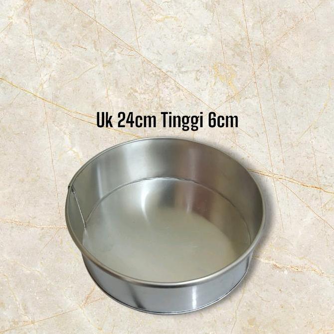 hot loyang bulat / loyang kue bulat ukuran 16,18,20,22,24 manual/sambungan