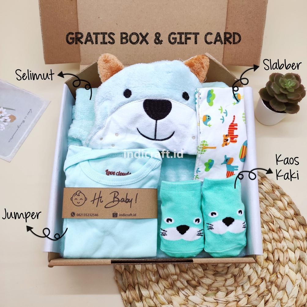 Hampers Bayi Perempuan New Born / Kado Lahiran Bayi Perempuan / Hampers Selimut Bayi Cewek