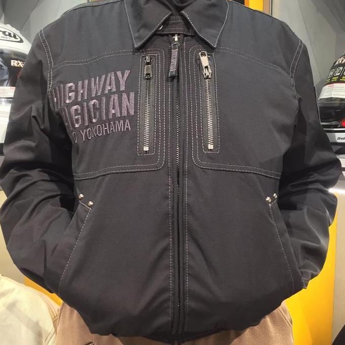 YELLOW CORN YB-1100 BLACK/GUNMETAL | JAKET RIDING | JAKET YELLOW CORN