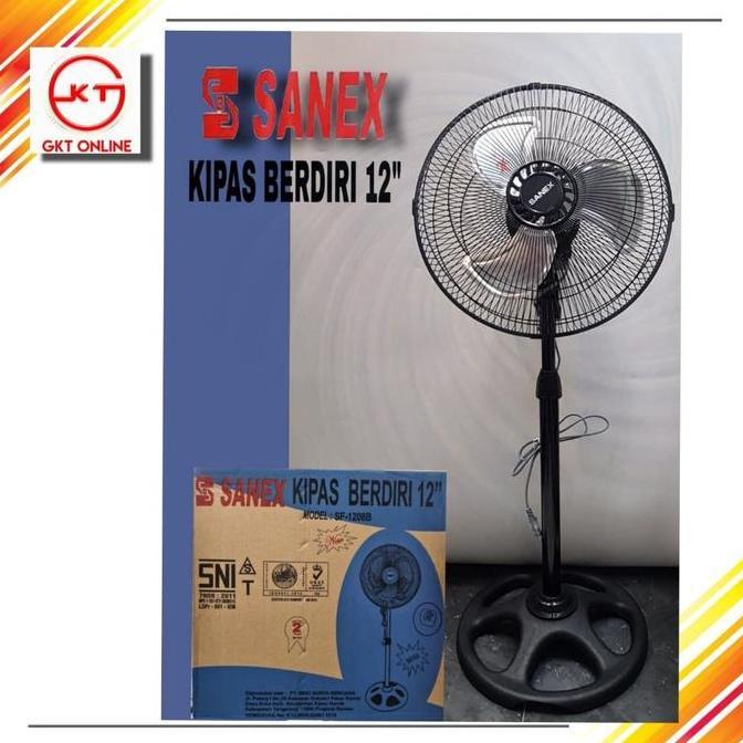 Kipas Angin Berdiri 12 Inch Sanex / Stand Fan Sanex / Kipas Berdiri RESTOCK!