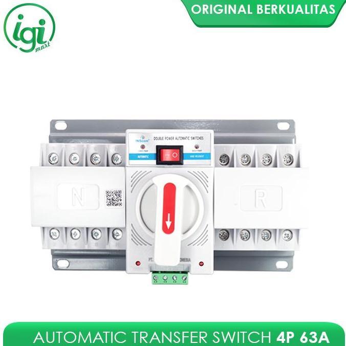 ATS 4P 63A AUTOMATIC TRANSFER SWITCH CHANGE OVER SWITCH COS OTOMATIS ORIGINAL DAN TERPERCAYA
