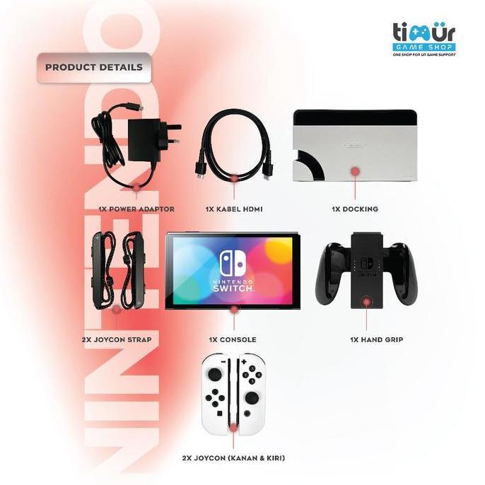 NINTENDO SWITCH OLED WHITE