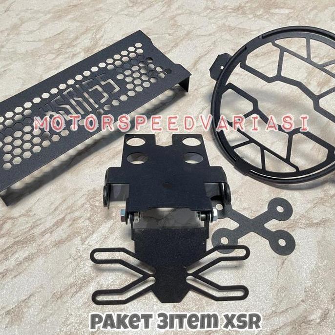 Dudukan Plat Nomor XSR155 Breket Spakbor belakang xsr 155 Tail Tidy Plat Nomor XSR 155 HEMAT